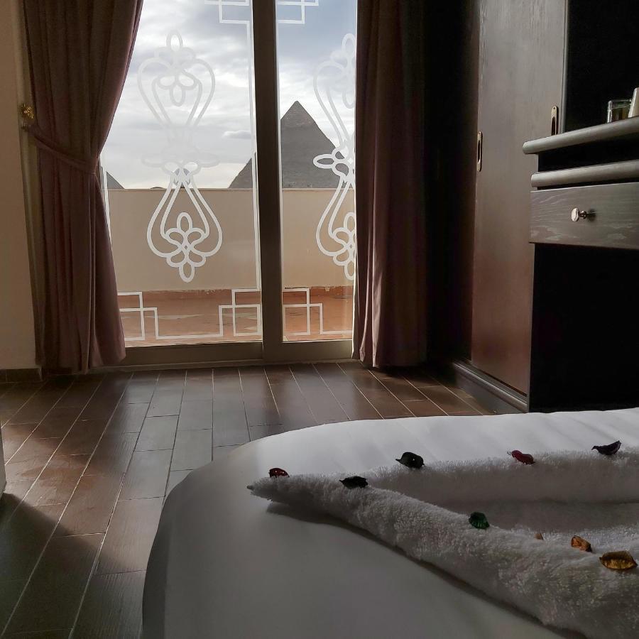 Golden Pyramids View Guest House Kafret el-Gabal Exterior foto